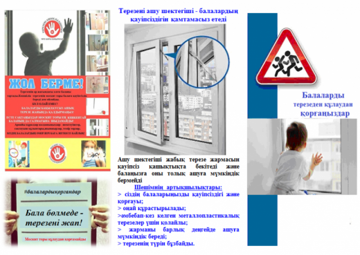 Защитите ребенка от падения из окна!