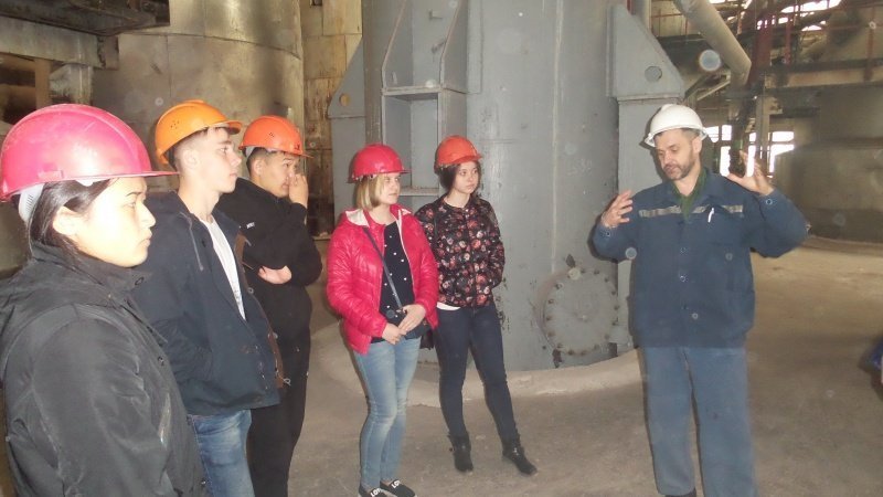 11 мая учащиеся УПК-2 посетили с экскурсией Павлодарский алюминиевый завод.