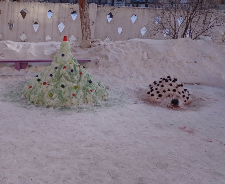 «Снежная сказка» в детском саду