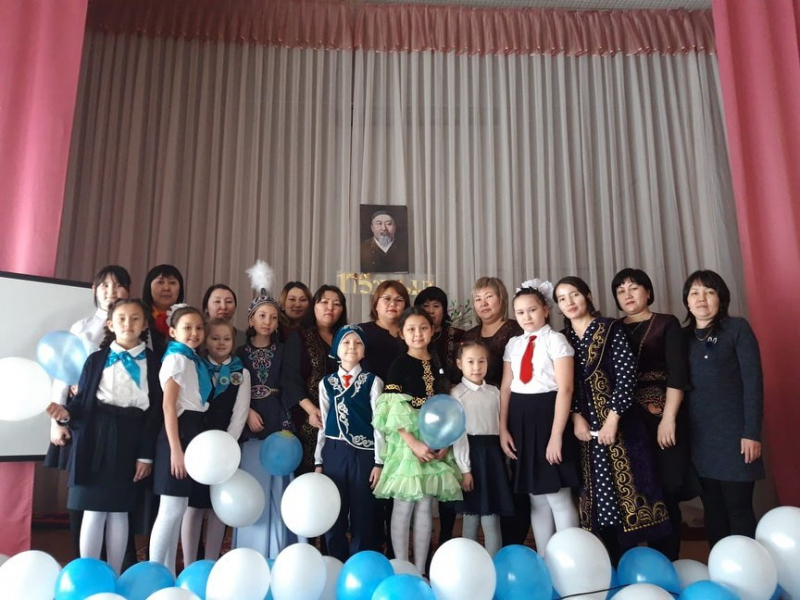 Торженственное мероприятие посвященное 175-летию Абая Кунанбаева