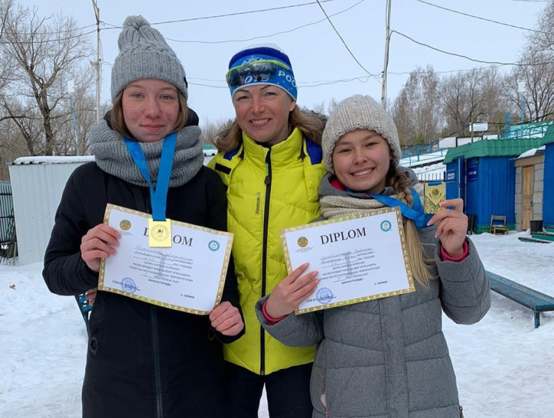 Юношеский Чемпионат Республики Казахстан по лыжным гонкам