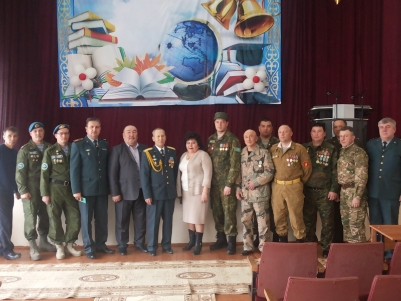 Встреча  с бойцами Павлодарского  поискового отряда «Майдан Жолы»