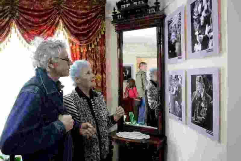 Внук и правнук погибшего на войне павлодарца Михаила Спасского открыли фотовыставки