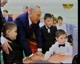 Посещение Президентом РК  Назарбаевым  Н.А. нового детского сада № 10 г. Павлодара
