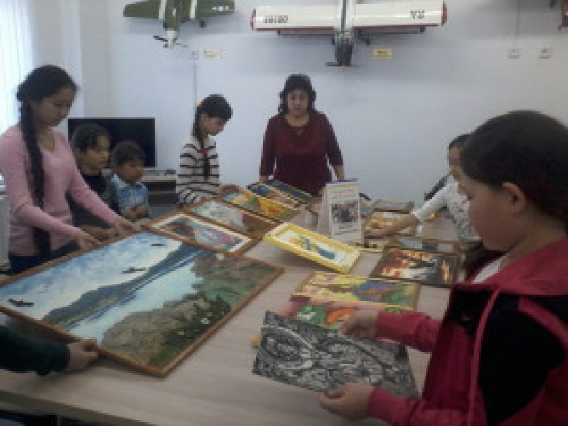 Подготовка выставки:  «Гордость моя - мой Казахстан»