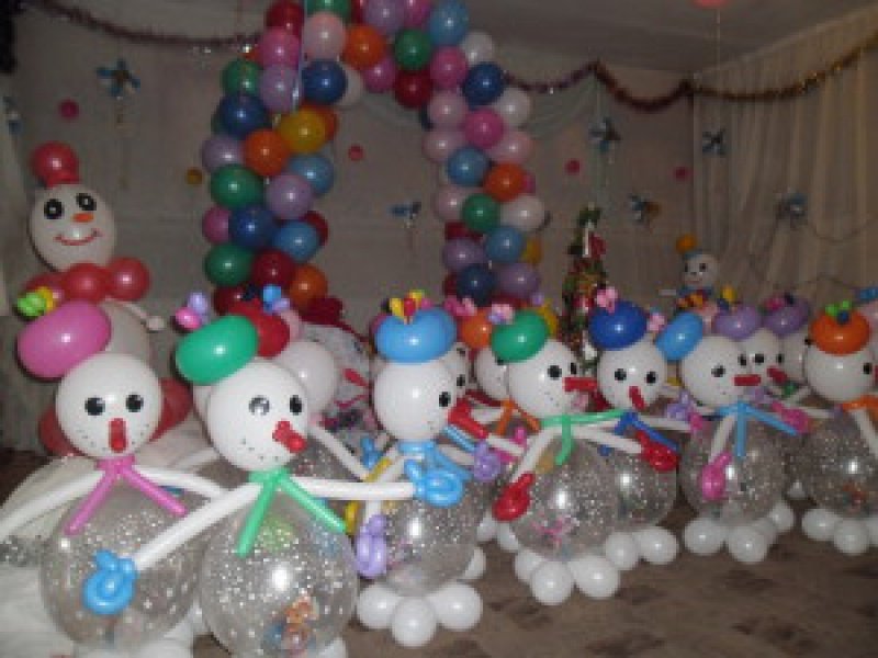 Королевство воздушных шаров, где получали подарки