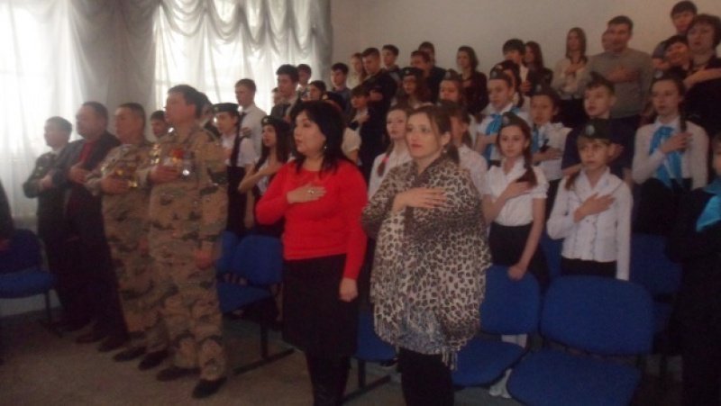 Встреча учащихся 9-10 классов с Ветеранами Войны