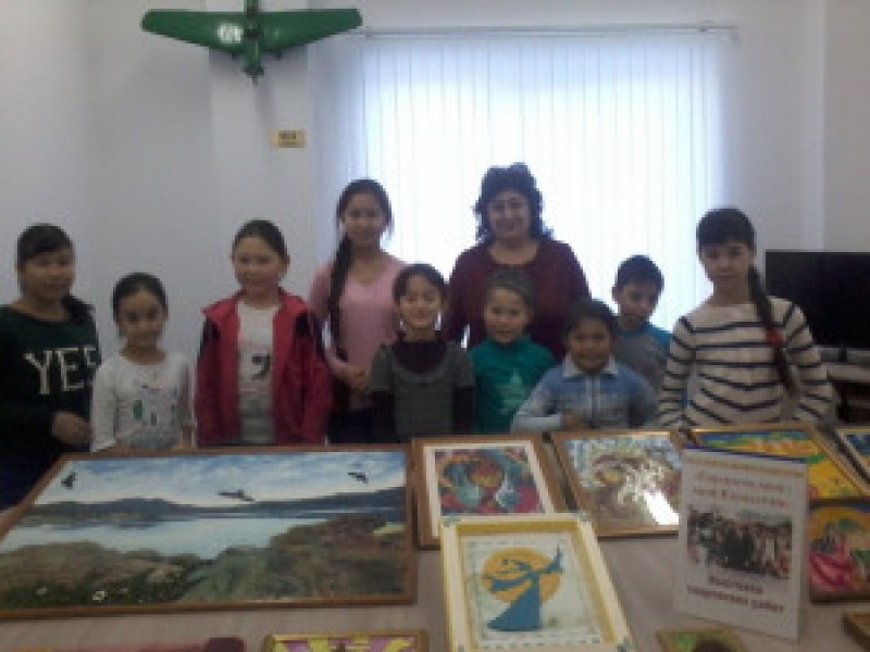 Подготовка выставки:  «Гордость моя - мой Казахстан»