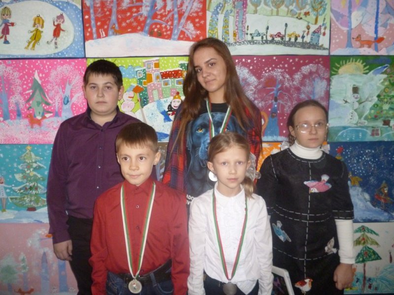 Болгариядан келген жүлделер