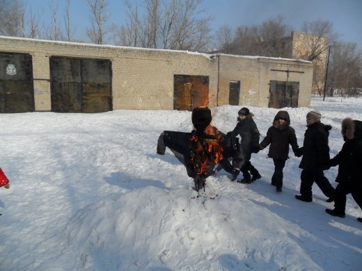 Прощание с зимой в 1-ом классе.