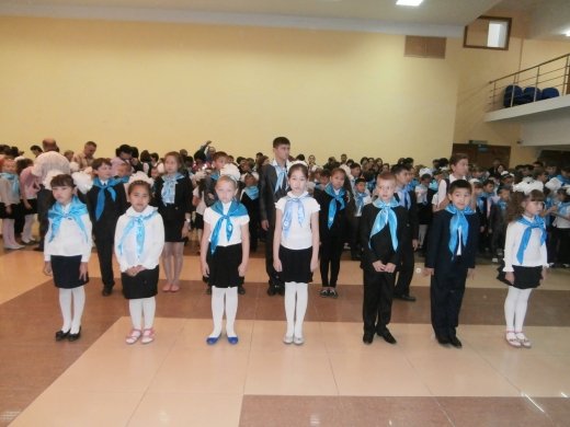 Учащиеся школ города Павлодара вступили в ряды  Детско-юношеской организации «ЖасҰлан»