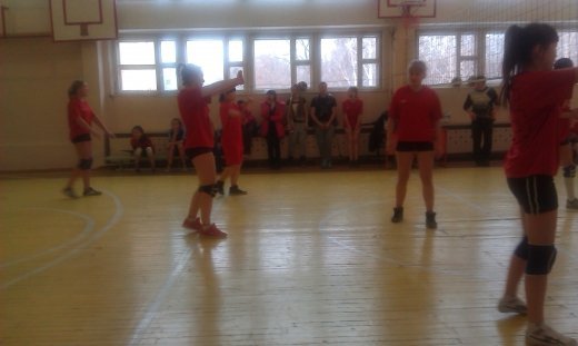 Городские соревнования по волейболу среди девочек
