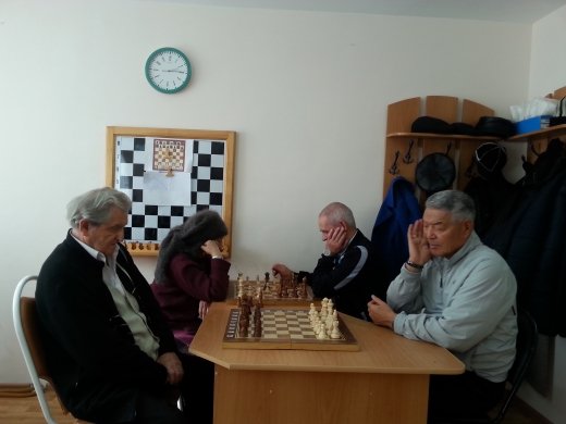 Соревнование по шахматам  ко Дню пожилого человека