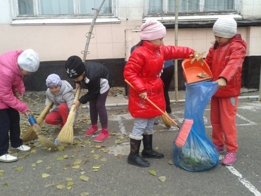 Біздің  мектебімізде сенбілік... 