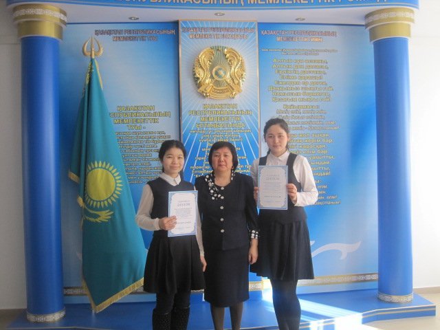 Результаты городского тура республиканской олимпиады по казахскому языку и литературе имени К.Біітібаевой.