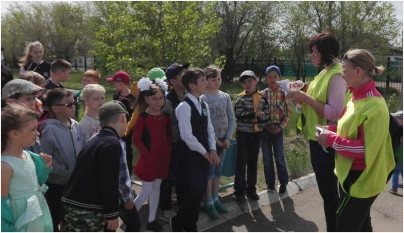 Жазғы бейіндік «Жас қозғалыс инспекторы» және Жас өрт сөндіруші» жасақтарының ашылуы