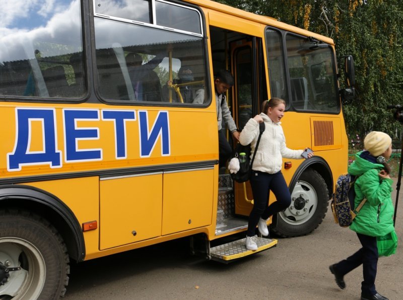 Қала маңындағы елді мекендерінінің оқушыларын тасымалдау үшін жаңа автобустар