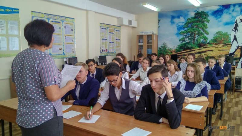 Қала оқушылары қазақ тілінен өз білімдерін көрсетті