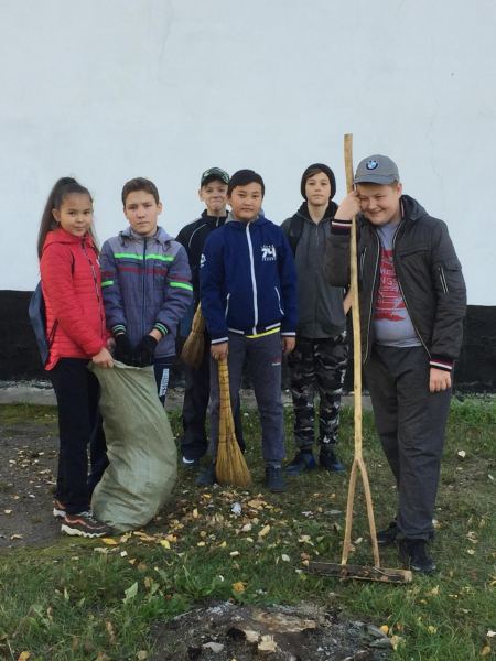 Бәрі бірге жұмысқа жұмыла кірісті. Ауа райы кенеттен жылынып, қуанышты көңіл- сыйлағандықтан жұмыс нәтижелі болды. Тамаша!