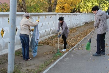 Kindergarten №39 took an active part in the citywide cleanup