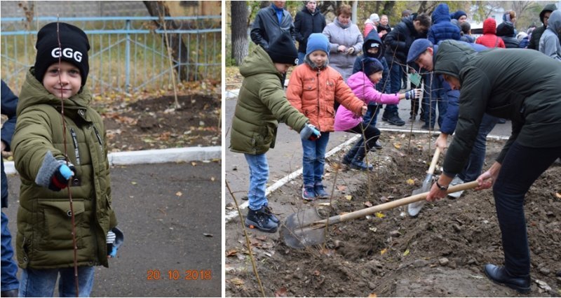 Сегодня мы приняли, участие в акции 