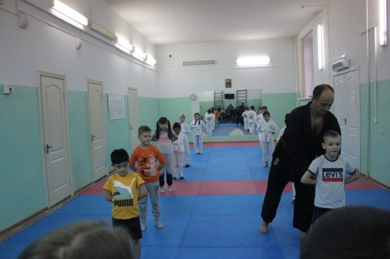 Карате WKF үйірмесінің ашық сабақтың есебі