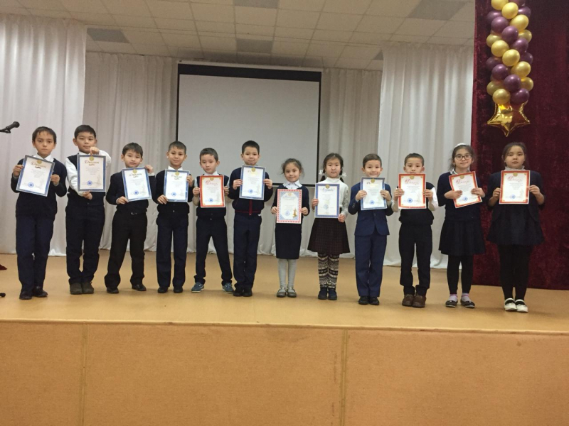Results of the intra-school Olympiad of younger students