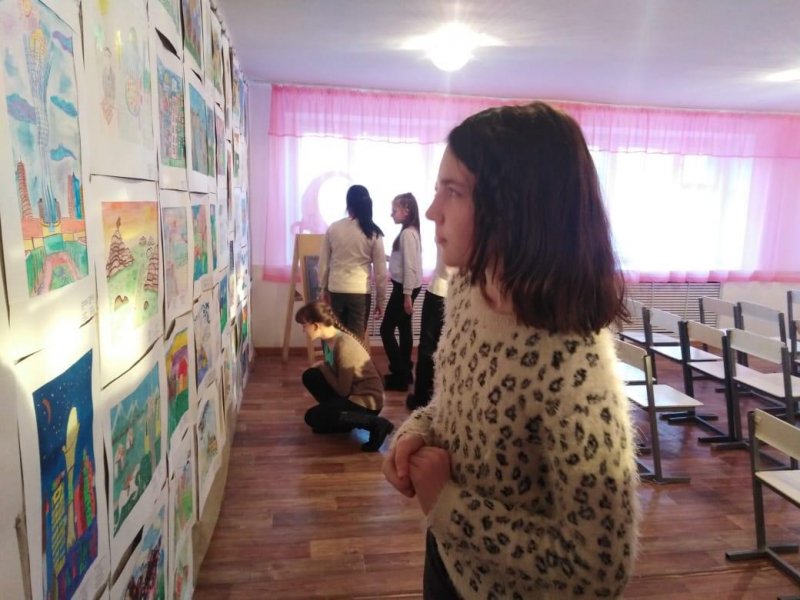 Рисунки детей о Казахстане