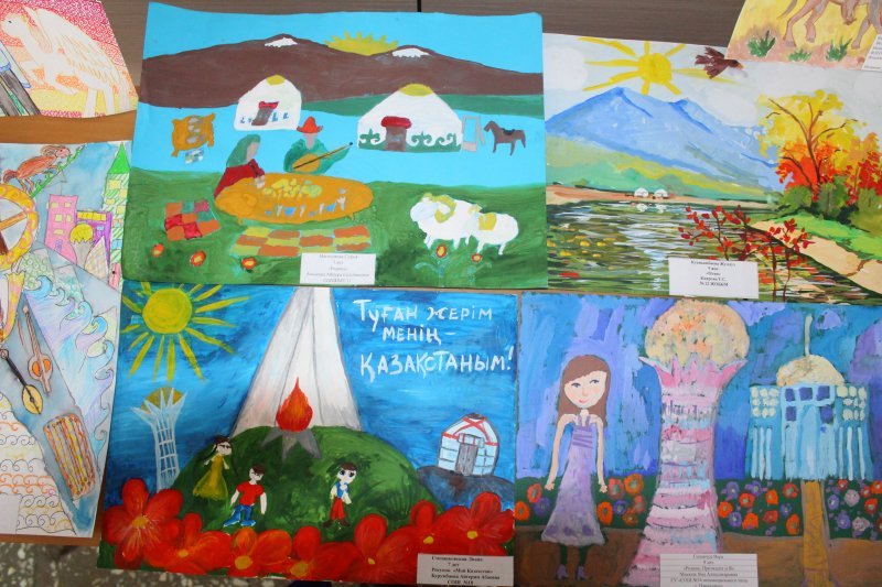 Список  победителей конкурса рисунков «Родина, Президент и Я», посвященного Дню Первого Президента Республике Казахстан