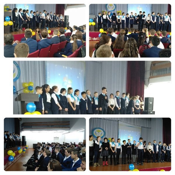  TODAY THE TEAM OF THE STUDENTS OF GRADE 7B PRESENTED THE BEGINNING OF THE WEEK OF RUSSIAN LANGUAGE AND LITERATURE!