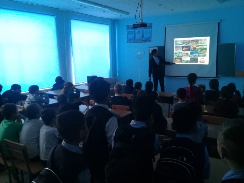 31 января 2019 года учащиеся  ГУ СОШ № 31получили информацию  на тему «Промышленность Павлодарской области».