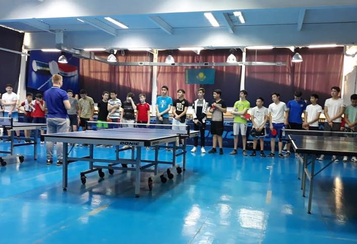 Соревнования по настольному теннису в рамках 48-ой городской спартакиады