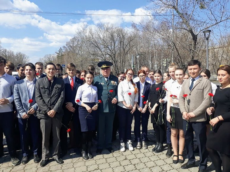 Торжественное открытие Вахты Памяти