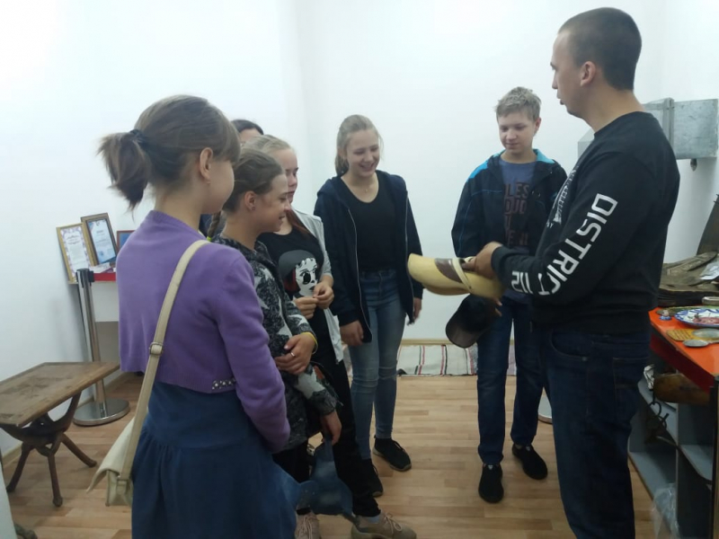 Сегодня 18 июня ребята профильного отряда  посетили Павлодарский Дом географии.