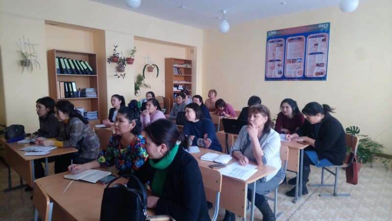 13 января 2020 года в ГУ «СОШ №31 г.Павлодара» было проведено собрание с педагогическим коллективом школы по ознакомлению с принятым 30 декабря 2019 года Законом РК «О статусе педагога».