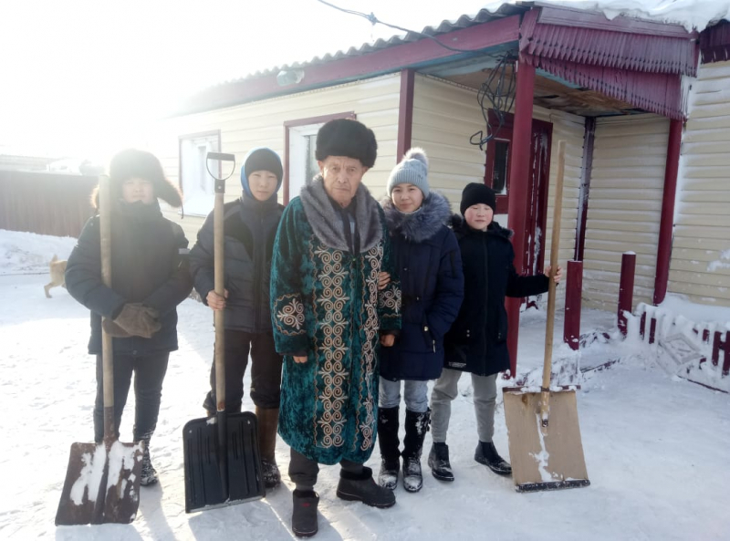 Информация по СОШ № 33 г. Павлодара о ходе проведения акции «Снежный десант школьников».