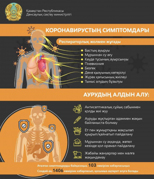 КОРОНАВИРУС ИНФЕКЦИЯСЫН АЛДЫН АЛУ 