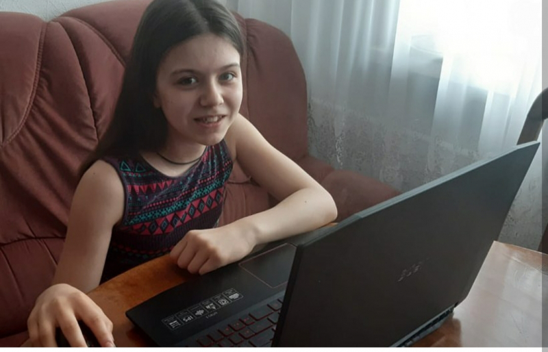 Ученица 5 «а» класса Адгезалова Арина приняла участие в олимпиаде ВРЕМЯ ЗНАНИЙ по математике и русскому языку.