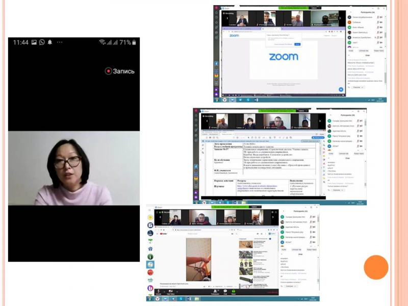 «Туристік-өлкетану бағытында оқыту үдерісін ұйымдастыру» республикалық вебинарының жұмысына қатысуы туралы 