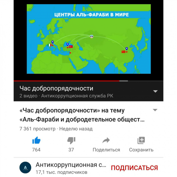 23.07.2020 ж.сыбайлас жемқорлыққа қарсы күрес агенттігі онлайн режимінде 