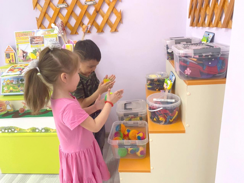 Открытие современного кабинета в детском саду