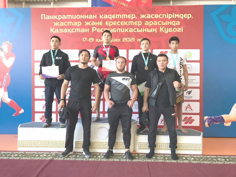 Серебряный призер чемпионата кубка Казахстана по панкратиону