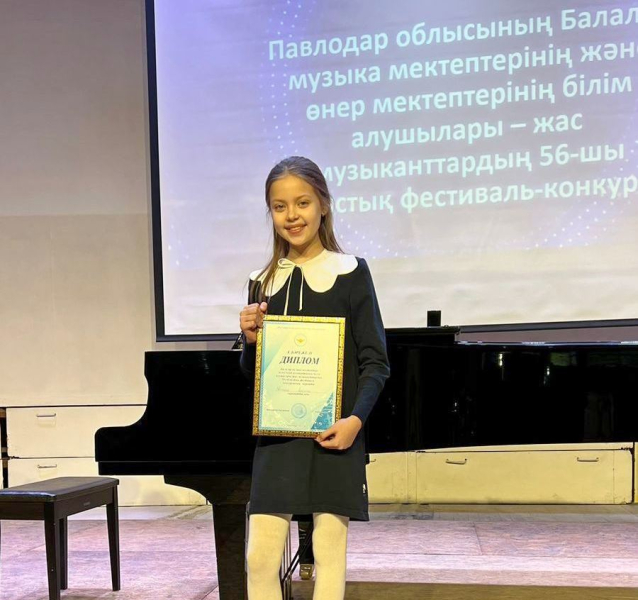Успех девятилетней юной пианистки