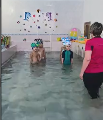 Урок плавания