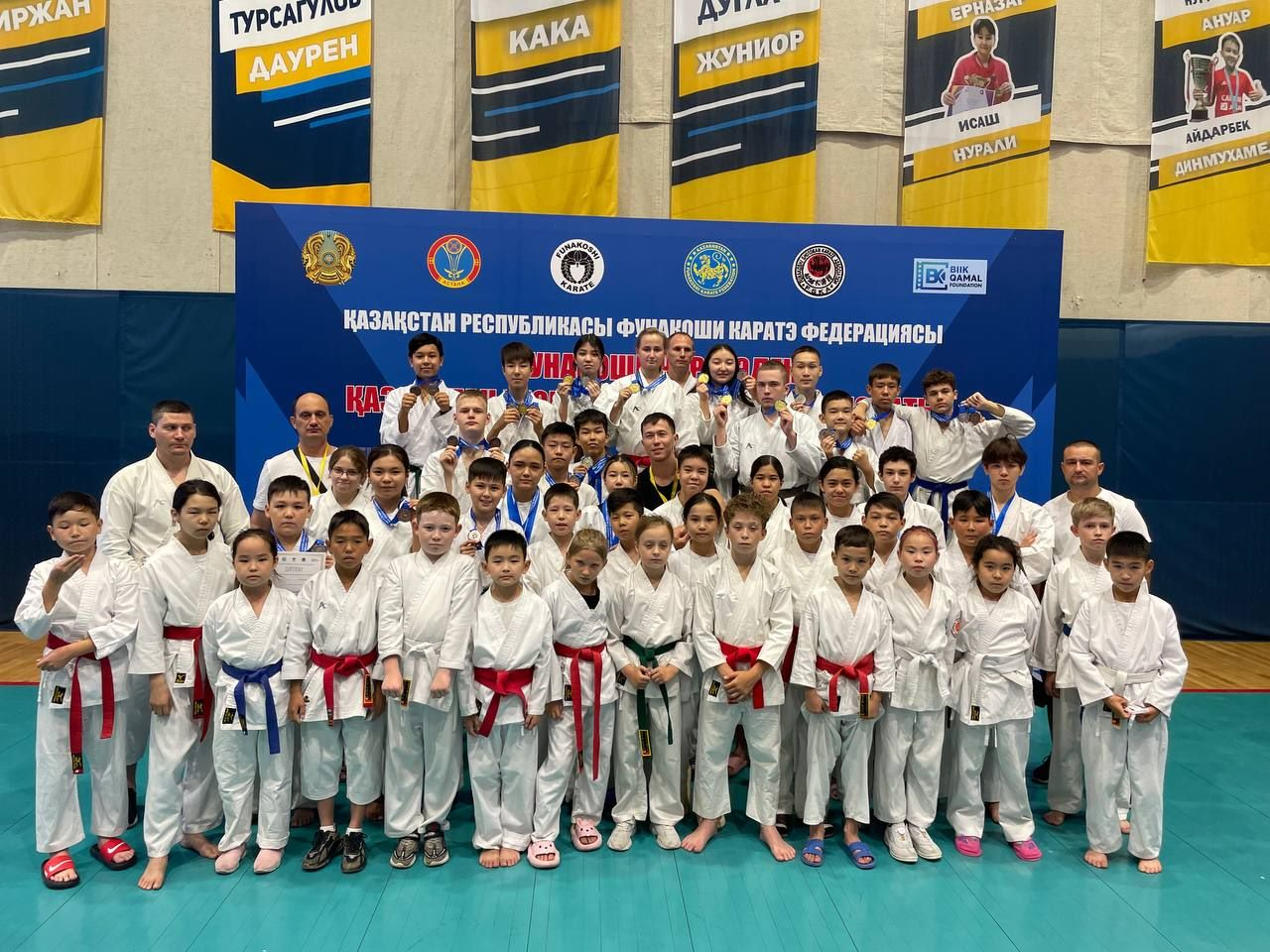 Чемпионат Республики Казахстан по Фунакоши каратэ.