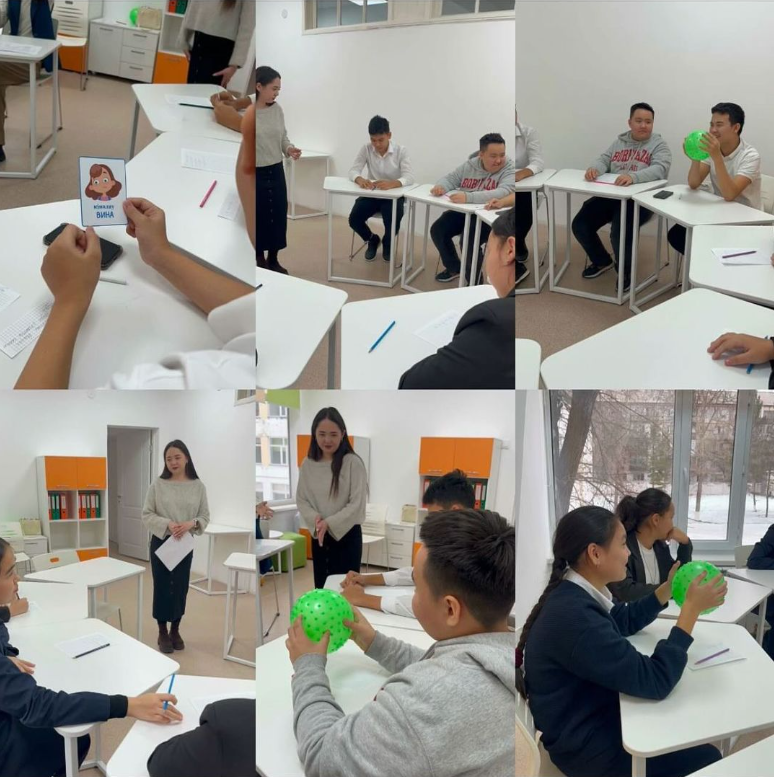 «Өзін-өзі бағалау қасиеттерін қалыптастыру» атты тренинг жүргізілді.