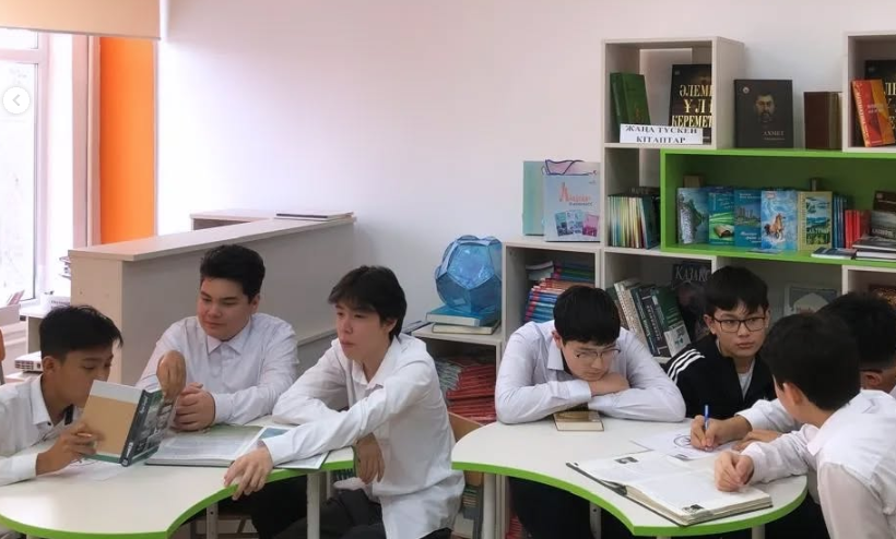 “Зерттеуші компас” атты кітапхана сабағы өткізілді.