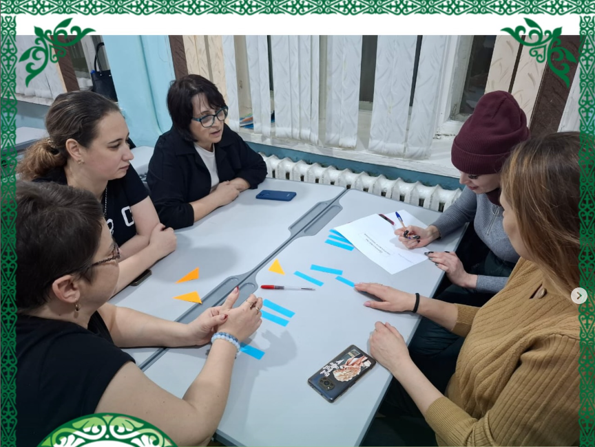 ЦППР жұмыс жоспары аясында 30.01.2025жылы мұғалімдер: Грайко Т.А.,Мұсалинова А.Н.,Хмыз Л.А. ата-аналарға арналған «Логикалық ойлауды үйренеміз» тақырыбында сабақ өткізді.