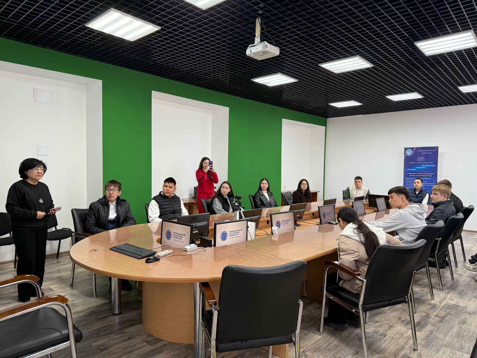 В рамках профориентационной работы