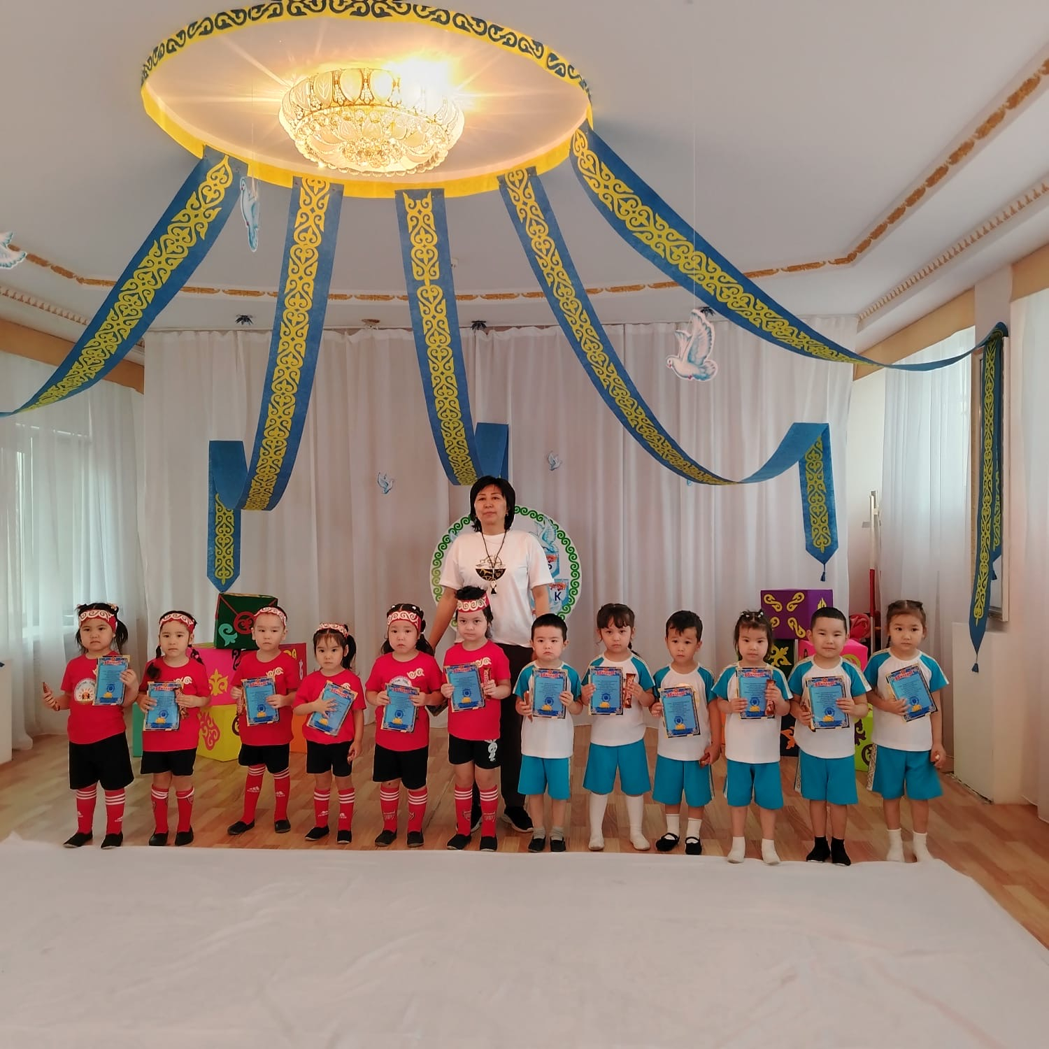 1 мамыр бірлік күніне арналған спорттық жарыс